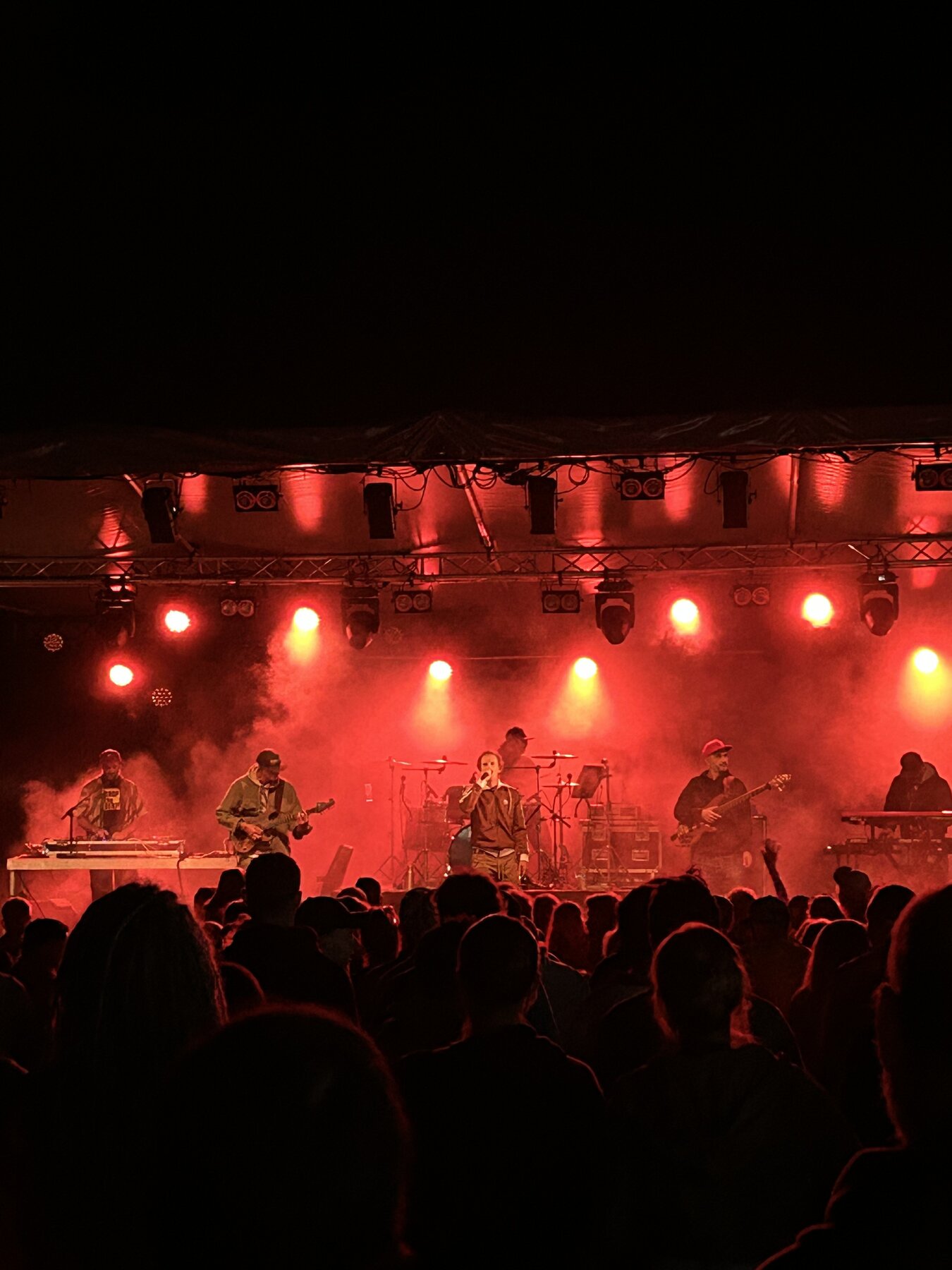 Concert du Défouloire Festival, scène et éclairage par HDS Live